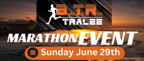 Born To Run Tralee     Full & Half Marathon,  10km and 5km